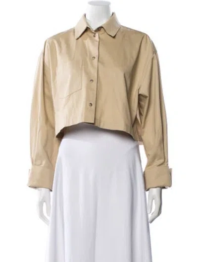 Pre-owned Helsa Bolero In Neutral