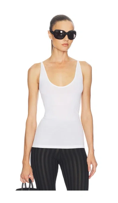 Helsa Cheraden Knit Core Tank In White