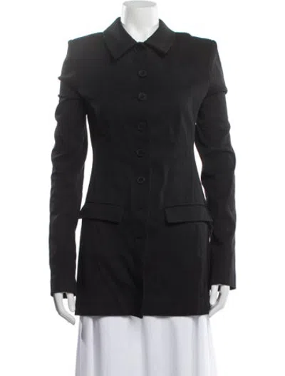 Pre-owned Helsa Coat In Black