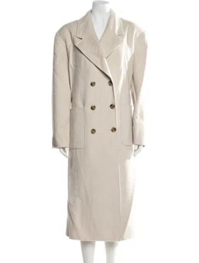 Pre-owned Helsa Coat In Neutral