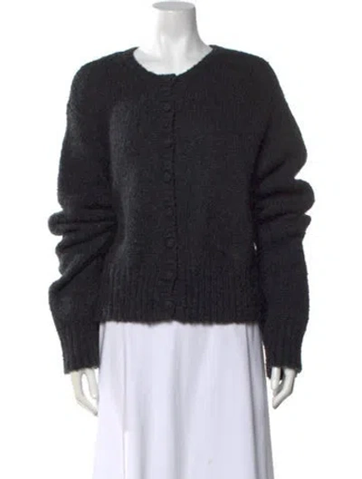 Pre-owned Helsa Crew Neck Sweater In Black