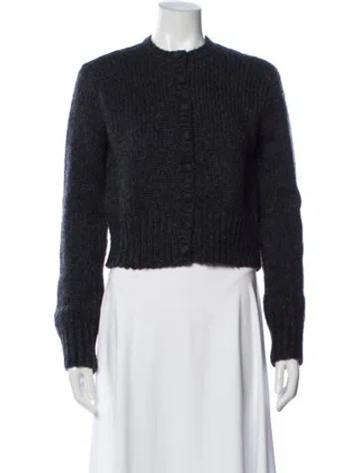 Pre-owned Helsa Crew Neck Sweater In Gray