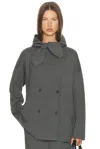 Helsa Else Knit Jacket In Gray