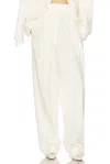 Helsa High Waist Pleated Suit Trouser