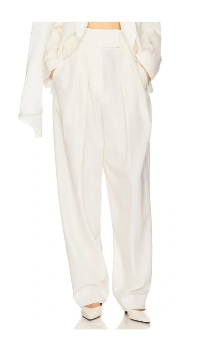 Helsa High Waist Pleated Suit Trouser