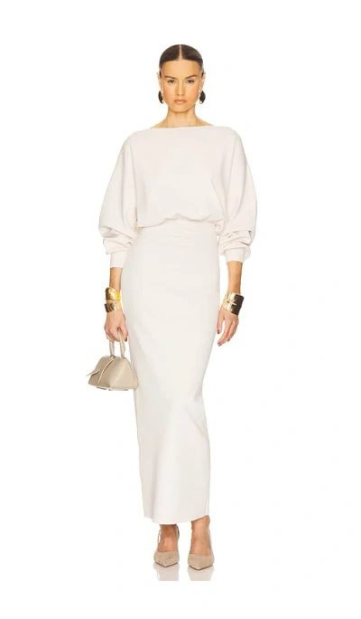 Helsa Hildie Maxi Dress In White