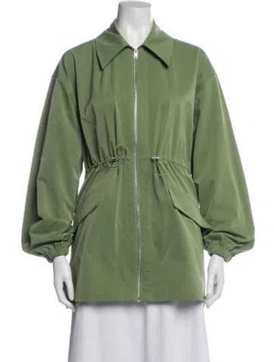 Pre-owned Helsa Jacket In Green