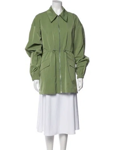 Pre-owned Helsa Jacket In Green
