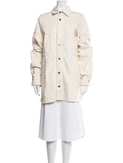 Pre-owned Helsa Jacket In Neutrals