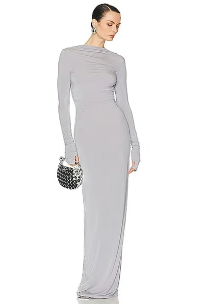 HELSA JERSEY BACKLESS MAXI DRESS