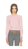 Helsa Jesebelle Cardigan In Pink