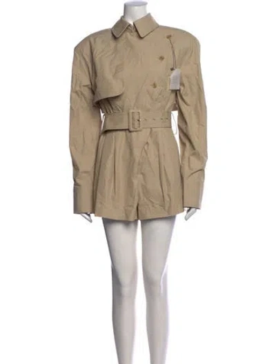 Pre-owned Helsa Jumpsuit In Neutral