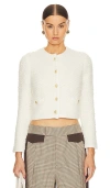Helsa Laki Cardigan In Ivory