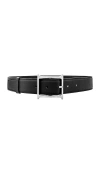 Helsa Logo Contrast Belt In Black