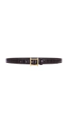 Helsa Logo Mini Waist Belt In Black