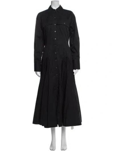 Pre-owned Helsa Long Dress In Blue