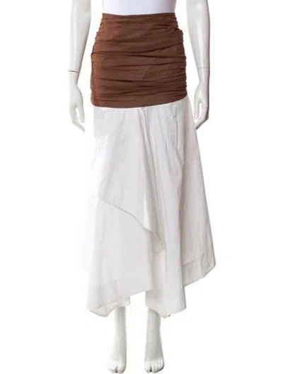 Pre-owned Helsa Long Skirt In Multi