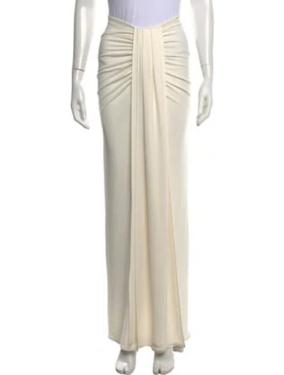Pre-owned Helsa Long Skirt In Neutral