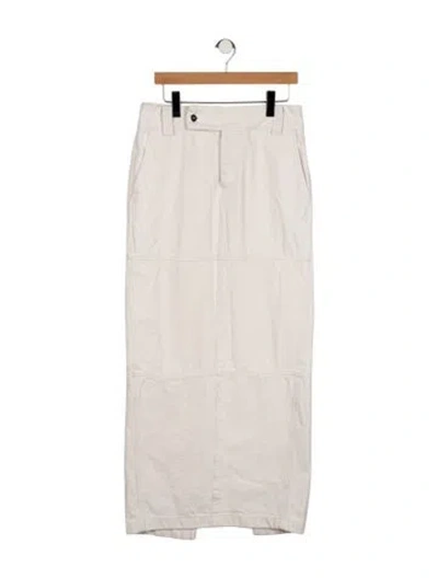Pre-owned Helsa Long Skirt In Neutrals