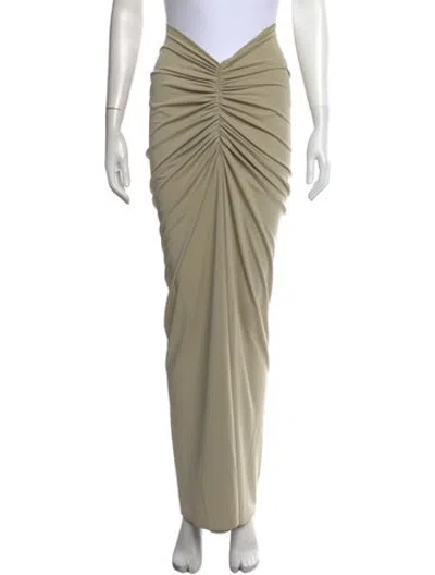Pre-owned Helsa Long Skirt In Neutrals