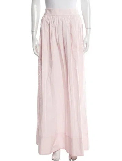Pre-owned Helsa Long Skirt In Pink