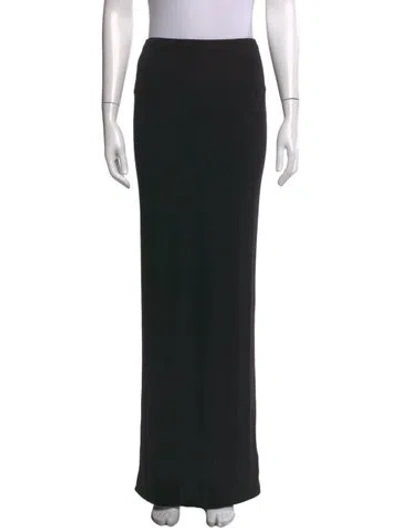 Pre-owned Helsa Long Skirt W/ Tags In Black