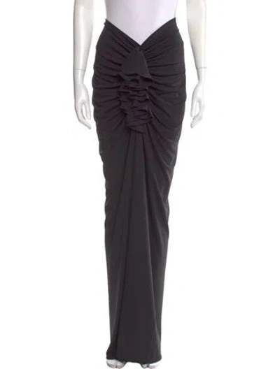 Pre-owned Helsa Long Skirt W/ Tags In Gray