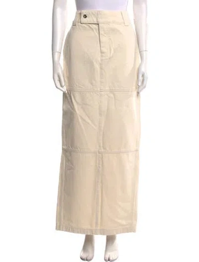 Pre-owned Helsa Long Skirt W/ Tags In Neutral