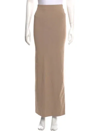 Pre-owned Helsa Long Skirt W/ Tags In Neutral