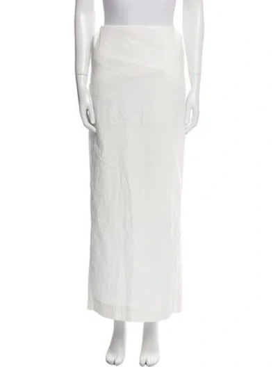 Pre-owned Helsa Long Skirt W/ Tags In White