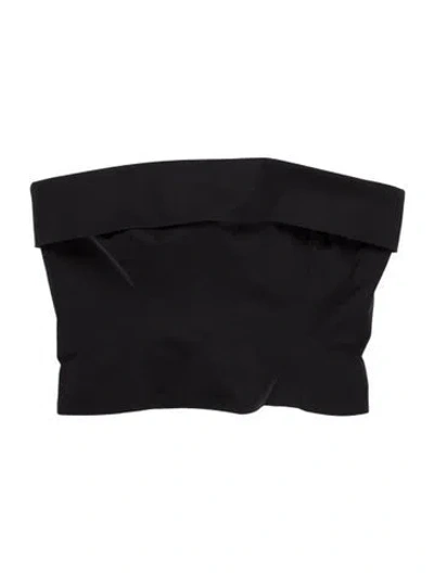 Pre-owned Helsa Long Sleeve Top In Black