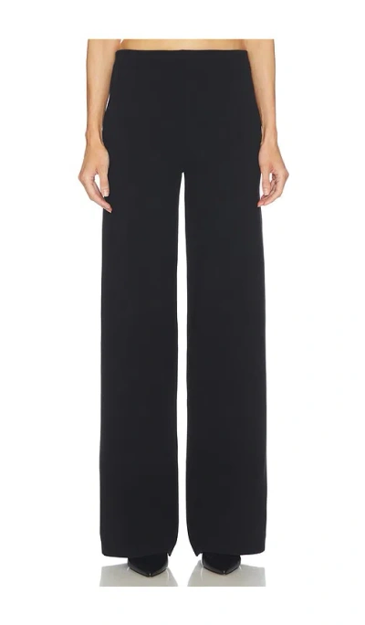 Helsa Louisse Knit Pant In Black