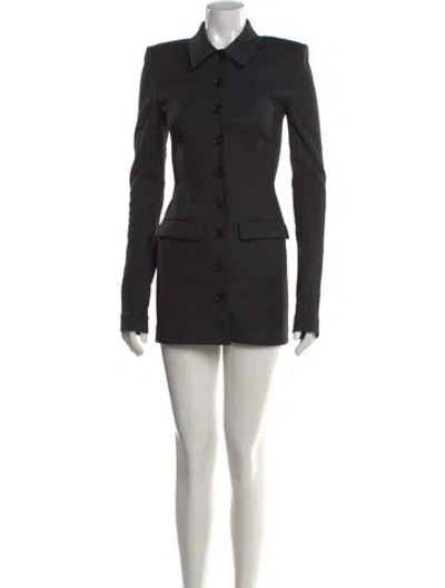 Pre-owned Helsa Mini Dress In Black