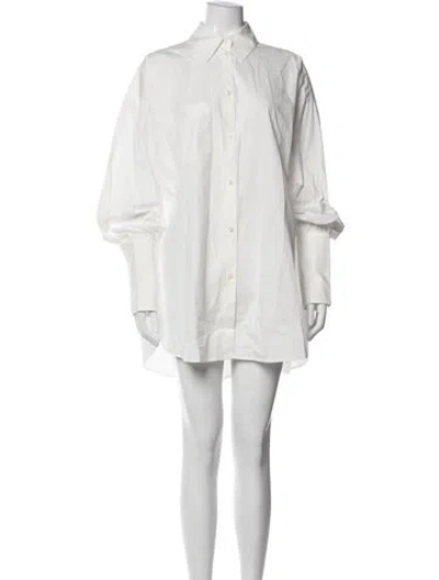 Pre-owned Helsa Mini Dress In White