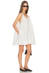 Helsa Mini Dress With Lace In White