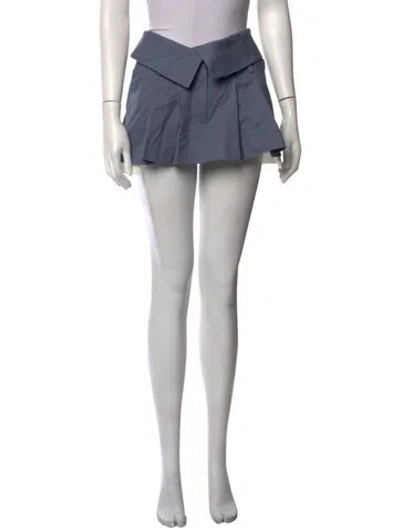 Pre-owned Helsa Mini Shorts In Blue