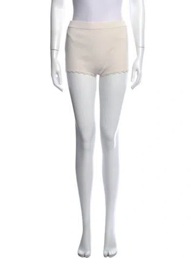 Pre-owned Helsa Mini Shorts In Neutral