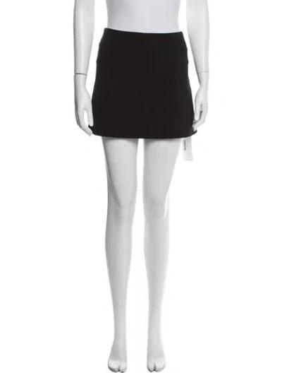 Pre-owned Helsa Mini Skirt In Blue