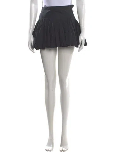 Pre-owned Helsa Mini Skirt In Blue