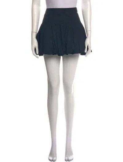 Pre-owned Helsa Mini Skirt In Blue