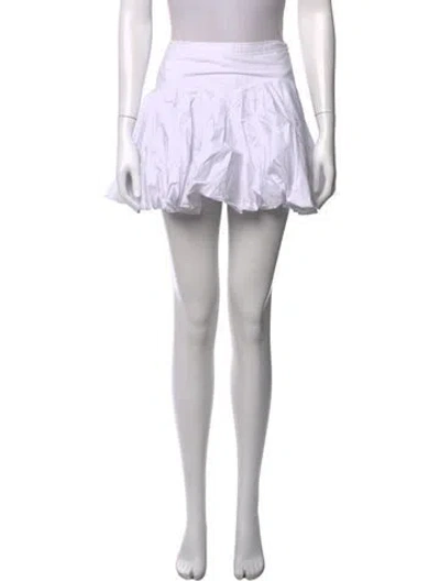 Pre-owned Helsa Mini Skirt In Multi