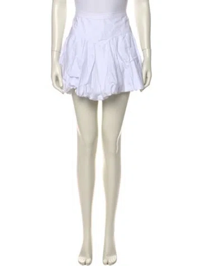 Pre-owned Helsa Mini Skirt In Neutral