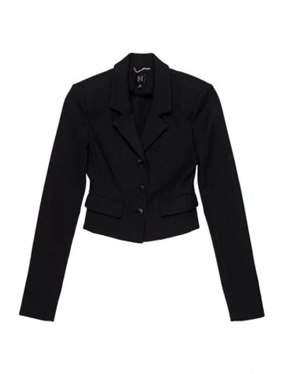 Pre-owned Helsa Nylon Blazer In Blue