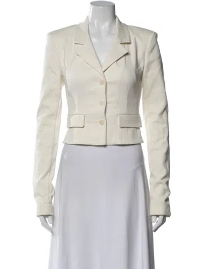 Pre-owned Helsa Nylon Blazer In Neutral
