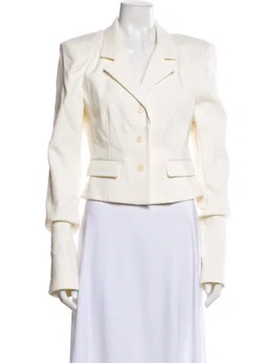 Pre-owned Helsa Nylon Blazer W/ Tags In Neutral