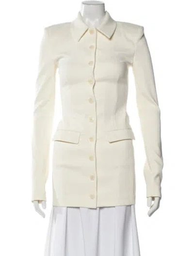 Pre-owned Helsa Nylon Coat In Neutral