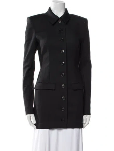 Pre-owned Helsa Nylon Mini Dress In Black