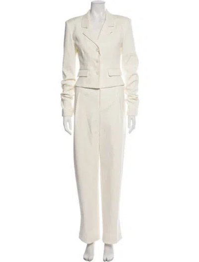 Pre-owned Helsa Nylon Pantsuit W/ Tags In Neutrals