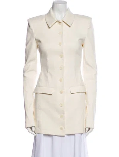 Pre-owned Helsa Nylon Trench Coat In Neutral
