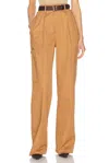 Helsa Paperbag Pant In Caramel